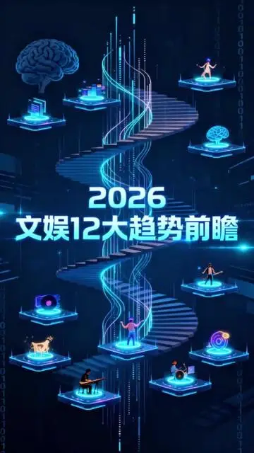 2026文娛12大趨勢前瞻